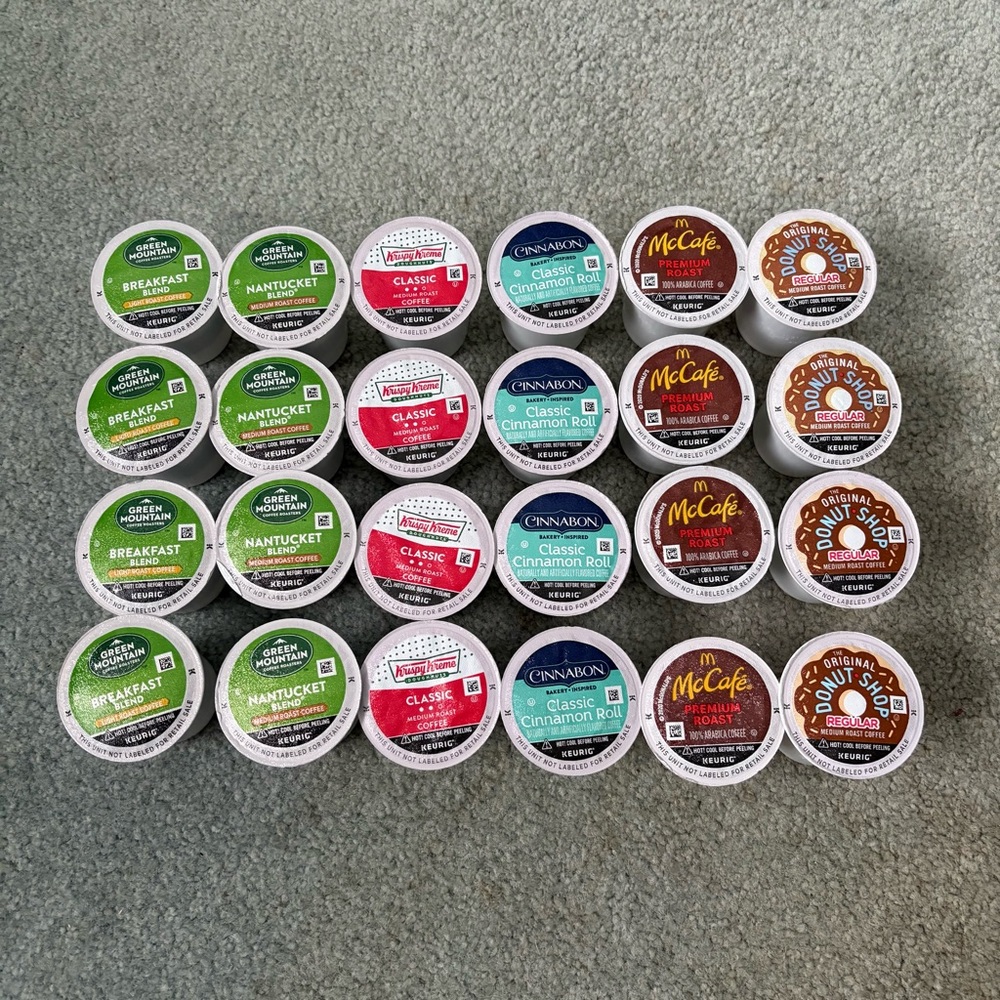Keurig Coffee Variety Pack Of 24 New Unboxed Assorted Pods - Picture 9 of 9